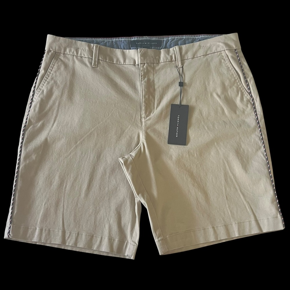 Tommy Hilfiger Malibu‎ Women's Shorts Olive Khaki Size 12 Preppy Chino